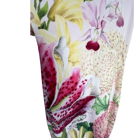 Ted Baker Julee Encyclopedia Floral Midi Dress Size:2 - Picture 6 of 9